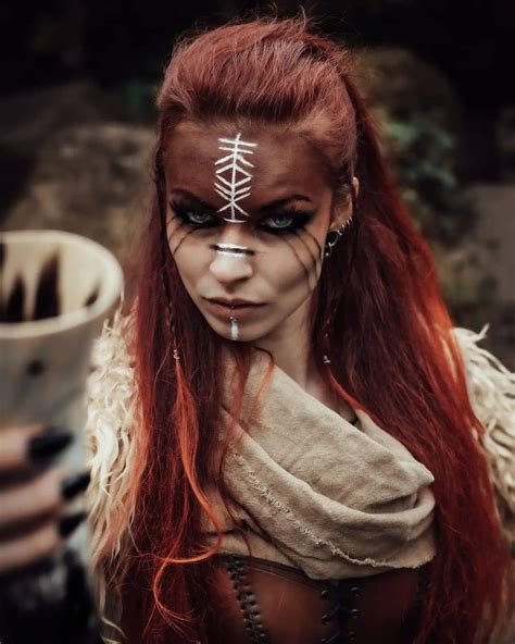 vikings makeup female|More.